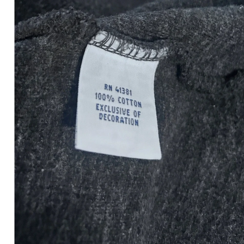 Polo Ralph Lauren Mens XLT Tall Charcoal Grey 1/4 Zip‎ Cotton Pullover Sweater
